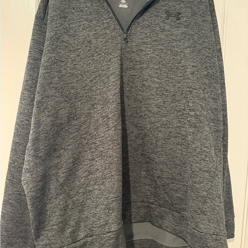 Under Armour Men's Zip Up Gray Sweater